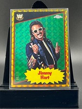 2025 Topps Chrome WWE Geometric 1985 Legends Jimmy Hart 35/50 Gold Card