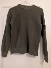 Next Boys Khaki Cotton/Acrylic Jumper Size 10yrs Worn Once