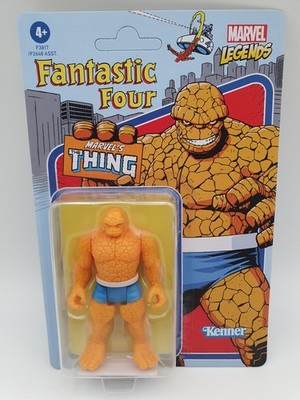 Marvel Legends Retro Fantastic Four The Thing Hasbro 2021 10cm Figur Neu Ovp