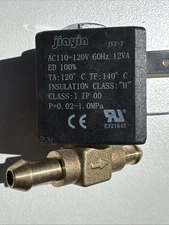 Jiayin Polti Solenoid Valve AC 110-120V 60Hz 12VA
