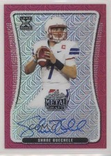 2021 Leaf Metal Draft Flashback Base Pink Mojo 4/7 Shane Buechele Auto 0g27