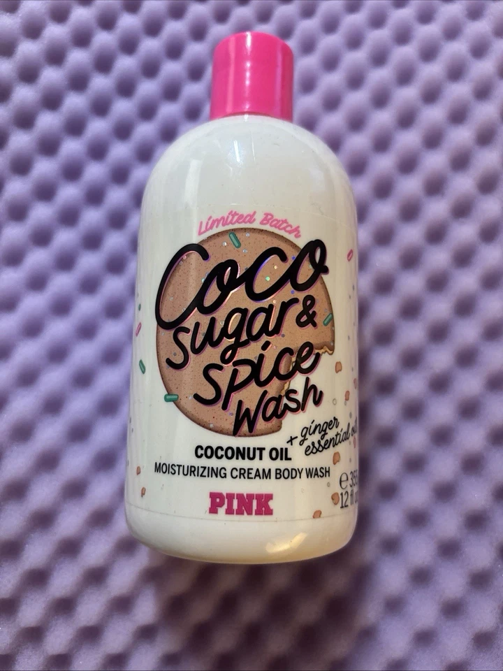 VS PINK Coco Sugar & Spice Body Wash 12 oz HTF Discontinued - Image 4 of 4