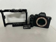 Sony A7S II 4K Mirrorless steadyshot Digital Camera -with small rig and battery
