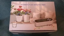Automatic plant watering timer indoor