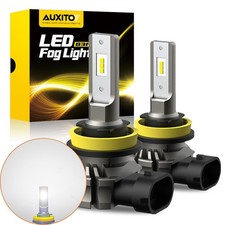 AUXITO H8 H11 H16 Fog Light 3000LM Canbus LED Driving Bulbs DRL 6500K White USA