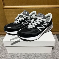 Mens New Balance    NB (New Balance) Made in USA M990 v6 Black 26.0cm M990BK6