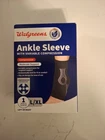 Ankle Sleeve With Variable Compression. Moderate Support 1 Ankle Sleeve L/XL....