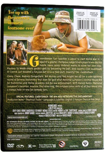 Caddyshack - Snobs Against The Slobs (DVD, 2017, LN) Rodney Dangerfield - Picture 5 of 5