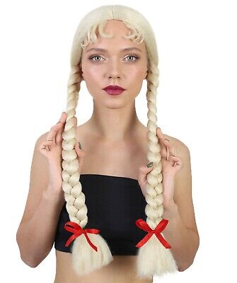 Schoolgirl Dutch Wig Adult Blonde Schoolgirl Dutch Wig Adult Blonde