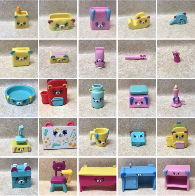 Shopkins Happy Places Happyville High School Playset Figures