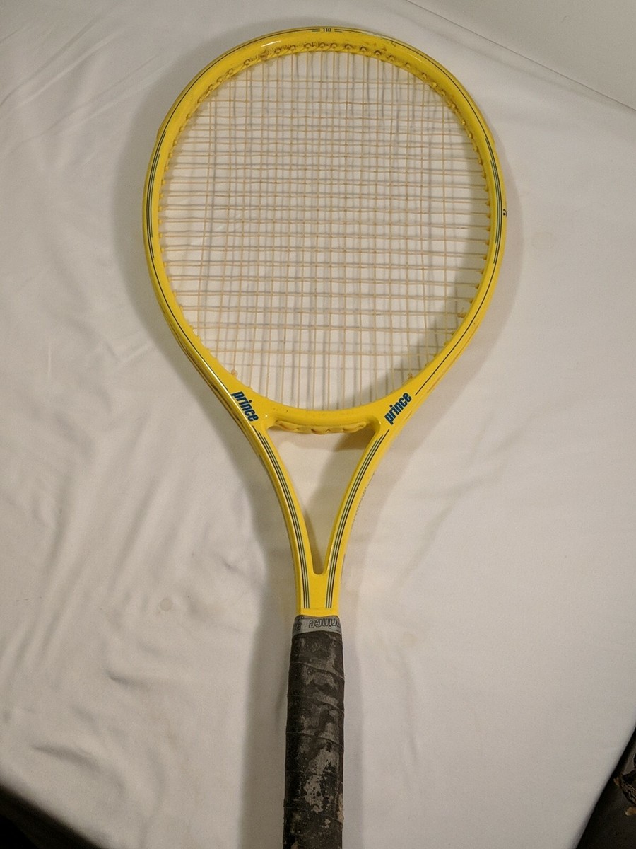 Prince Spectrum Comp 110 Limited Edition yellow tennis racket 4 3