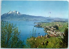 Postcard - Kurort Weggis mit Pilatus, Switzerland