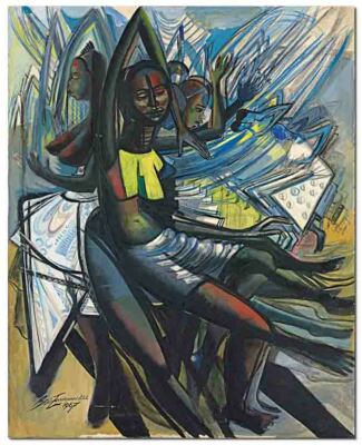 Ben Enwonwu : Untitled : 13X19 Archival Quality Art Print
