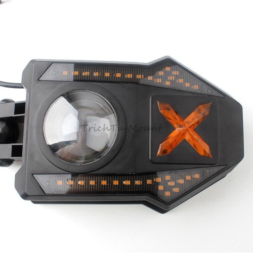 Rearview Side Mirrors w/Amber Turn Signals for Can-Am Maverick X3 1.85" Roll Bar - Bild 19 von 24