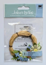 VERY RARE Jolee's Welcome Wreath Front Door Home Scrapbooking Embellishment
