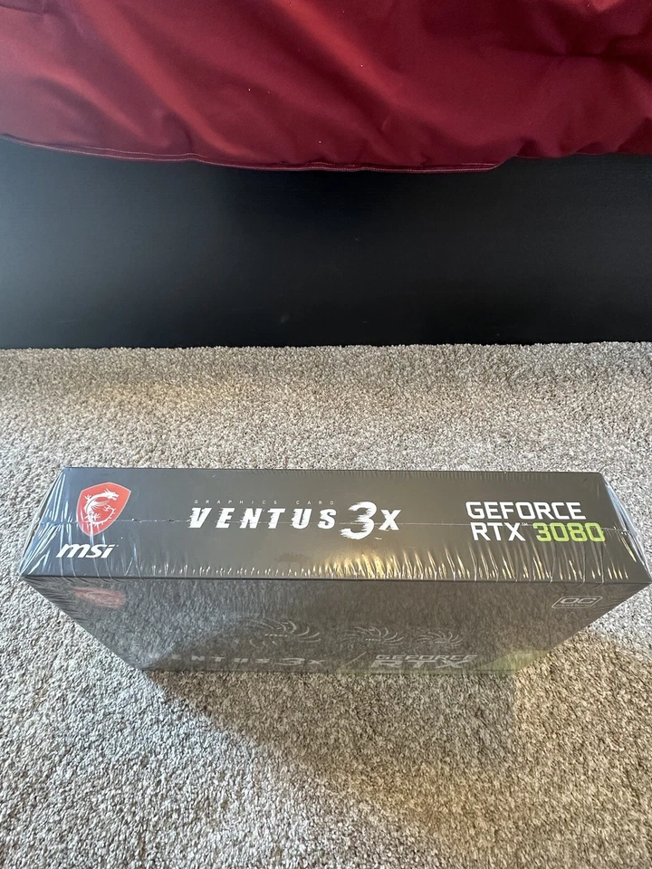 MSI GeForce RTX 3080 Ventus 3X PLUS 10GB OC LHR Graphics Card Brand New *SEALED* - Image 4 of 4