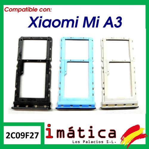 BANDEJA SIM PARA XIAOMI MI A3 CC9E ADAPTADOR MICRO SOPORTE SD TARJETA LATERAL