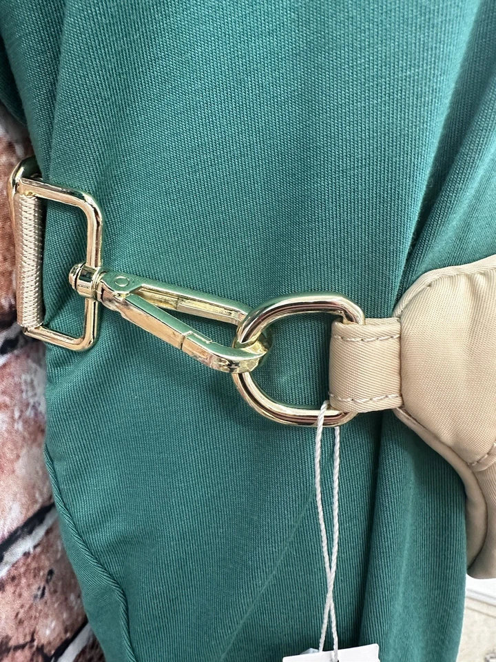 Thomas & Lee Company Nylon Beige Riñonera Cinturón Riñonera Beige Foto 4 de 4