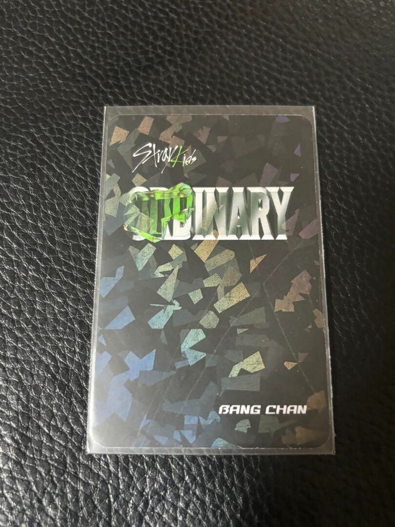 Stray Kids Bang Chan ODDINARY Soundwave Photocard PC Photo card