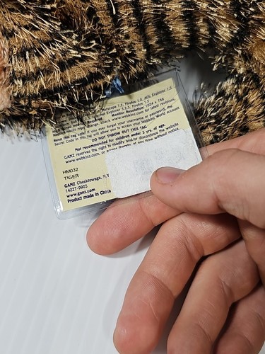 Webkinz Leopard Ganz HM031 mit Etikett unbenutzt Code Stofftier Plüschtier - Bild 9 von 11