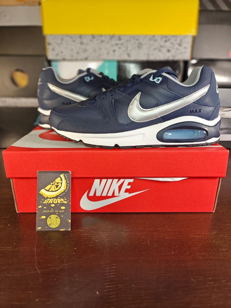 【NIKE】AIR MAX COMMAND LEATHER 749760-401 749760-401 NIKE AIR MAX COMMAND Mens Sneakers Dark Blue
