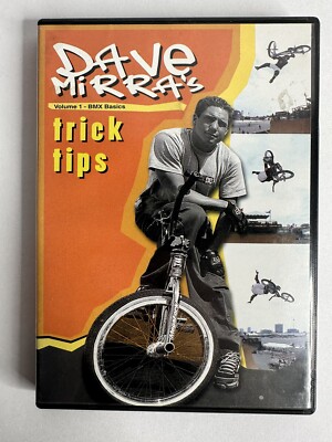 Dave Mirra - Trick Tips (DVD, 2001) BMX Basics - Flatline Riding Skills