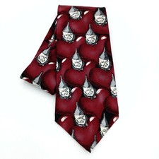 1992 Wizard Of Oz Turner Entertainment Tin Man 100% Silk Made In USA Tie