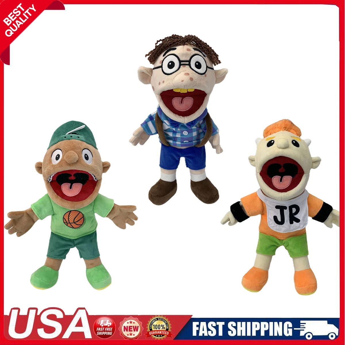 Jeffy Puppet Jeffy Plush Toy Puppet new 38cm