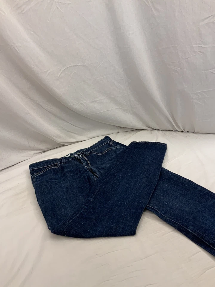 Jeans orgánicos Loomstate talla 26 lavado oscuro pierna recta Genesis Túnez YGI P1-228 Foto 4 de 4