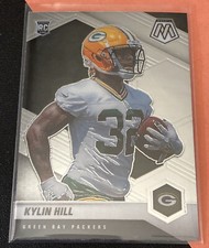 2021 Panini Mosaic Kylin Hill Base RC Green Bay Packers Rookie Card No. 374