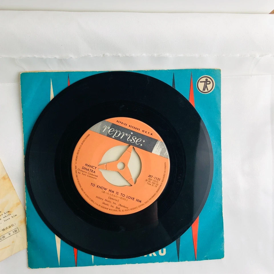 Nancy Sinatra – Like I Do /Japanese 60's Japan vinyl record Foto 4 de 4