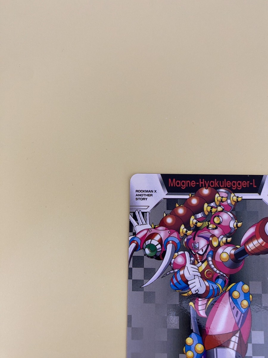アン•フォーグ　ムーンリットマジック ROCKMAN X MegaMission 2 Card Magne-Hyakulegger-L NO56 Bandai