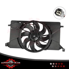 Radiator Cooling Fan Assembly Without Control Module Fits 2012-2016 Ford Focus