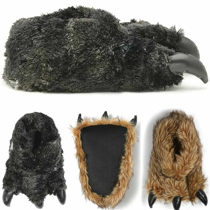 Top 161+ bear claw slippers mens - esthdonghoadian