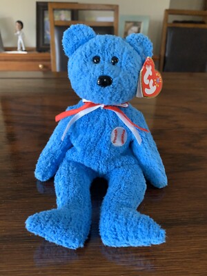 baseball player beanie babies