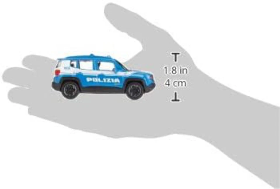 18-30396 (28-30385) Bburago - Jeep Renegade Polizia - 1:43 - Immagine 3 di 3