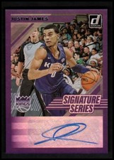 2019-20 Donruss Signature Series #SS-JJM Justin James Auto KINGS - NM-MT