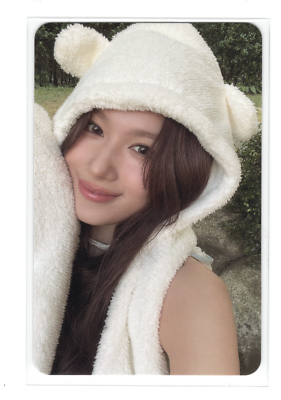 Twice Sana Photocard | With YouTH (White Bear) | eBay