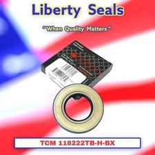 TCM 118222TB-H-BX NBR Carbon Steel Oil Seal, TB-H Type  By Dichtomatik