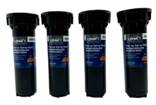 Orbit Pop-Up Sprinkler Twin Spray 1/2 Circle Pressure Regulated 80314 lot of 4