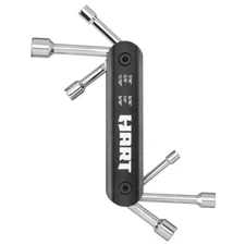 HART 6-Piece FOLDING NUT DRIVERS SAE 360° ROTATION | 1/4" MAGNETIC BIT HOLDER