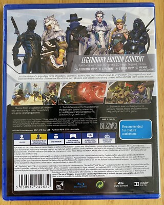 Overwatch Origins SEALED W/ 15 Skins Unused Code Playstation PS4