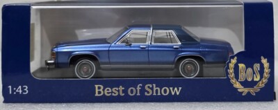 Ford USA LTD Crown Victoria 1986 Blue 1:43 BoS BOS43310 Resin