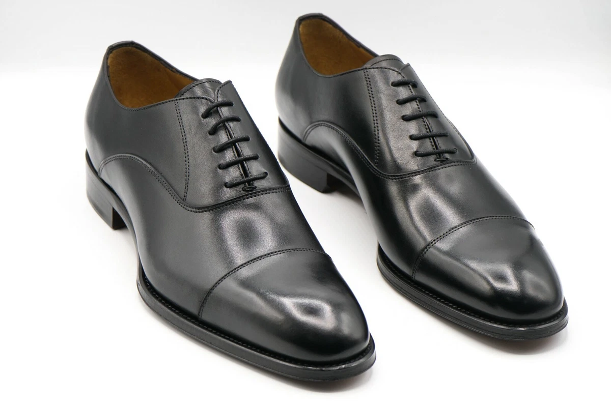 NEW SILVANO LATTANZI Dress Leather Shoes Size Eu 46 Uk 12 Us 13 (R20)