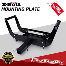 X-BULL Winch Cradle Mounting Bracket Mount Plate Foldable  For 4WD SUV Truck