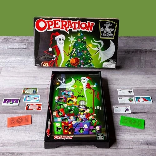 Operation: Disney Pesadilla antes de Navidad juego de mesa, con Jack S... Foto 2 de 4