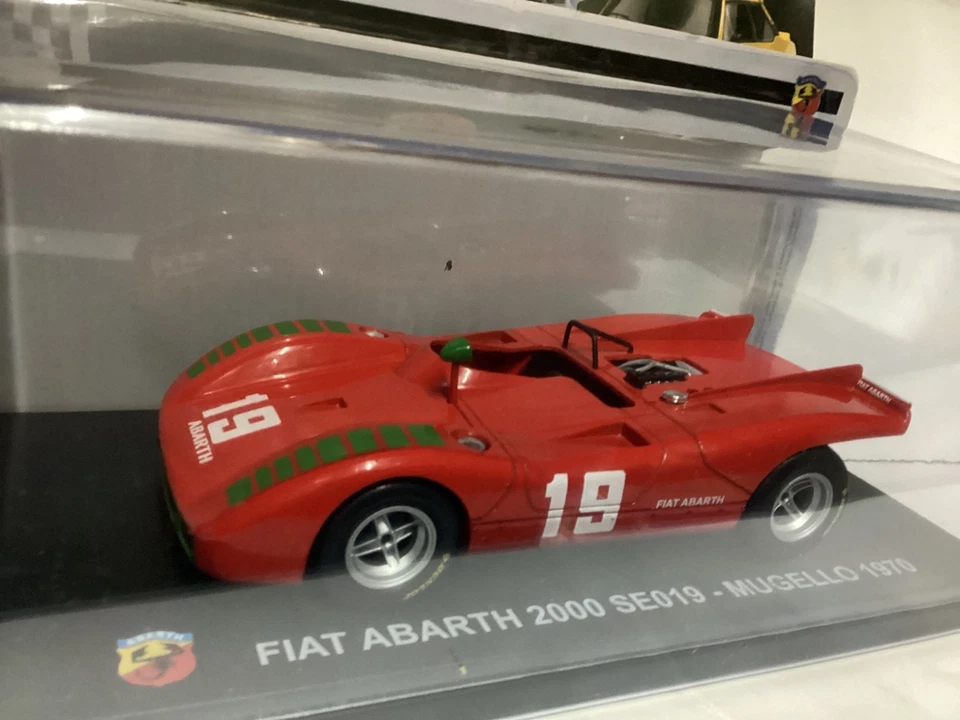 FIAT ABARTH 2000 SE019 MUGELLO 1970 Abarth Collection 1/24 metallo - Immagine 2 di 4