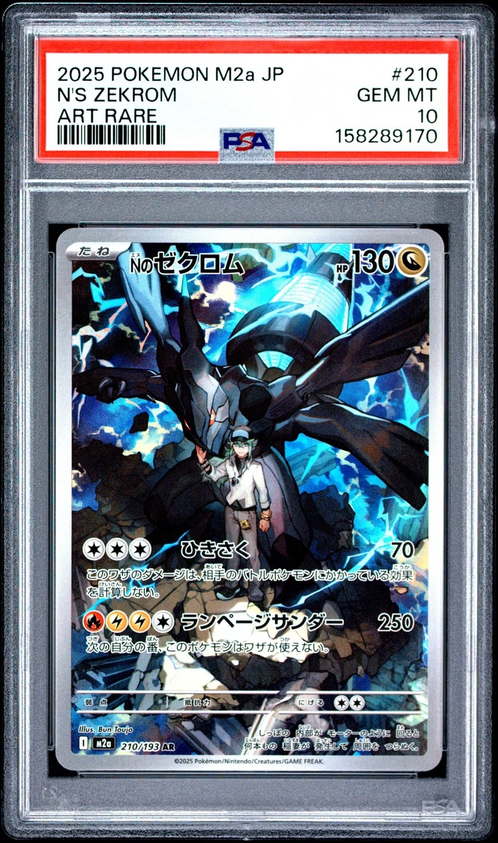 Zekrom Pokémon TCG Professional Sports Authenticator (PSA