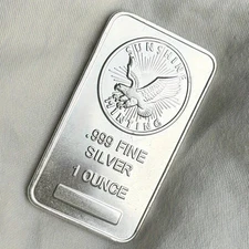 1 Troy Oz Sunshine Mint .999 Silver Bar with Mint Mark SI Sealed US