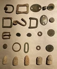 25 Civil War Relics from the Battle of Bull Run Area Eagle & Flat Buttons